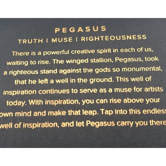 Alex And Ani Silver-Tone Pegasus Pendant Adjustable Bead Chain Slider Necklace - Picture 7 of 8